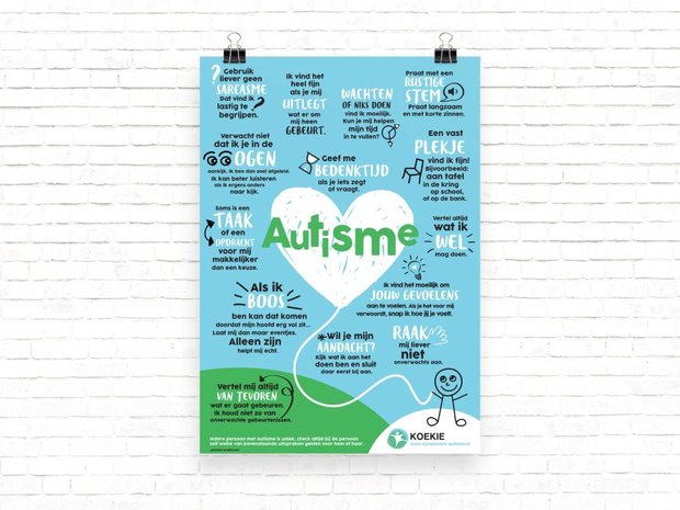 KOEKIE Autismus-Plakat
