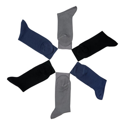 Autishop nahtlose Herrensocken 41-46 Baumwolle